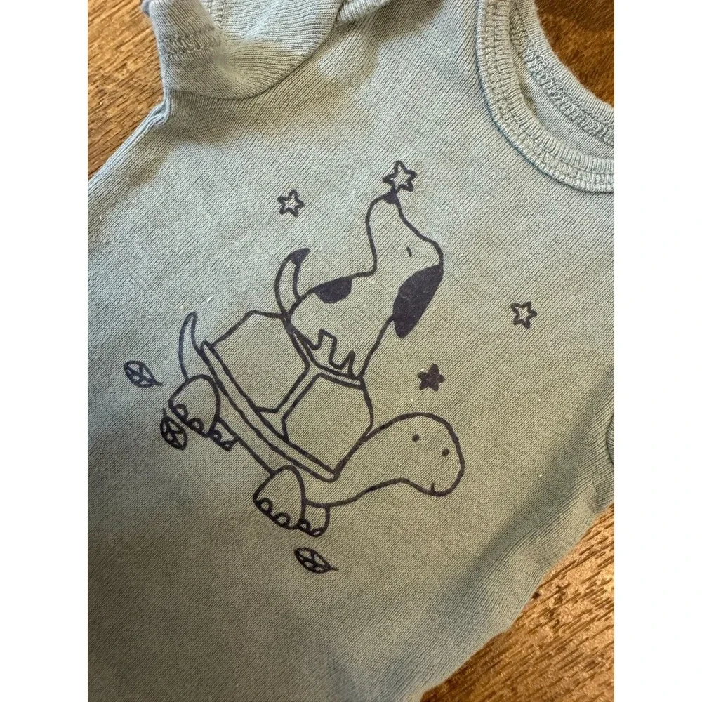 Carters Baby Boy Preemie Lot Bodysuits Tees Animal‎ Dog Turtle Best Pals Clothes